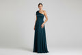 One shoulder glam