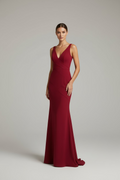 Lady in red